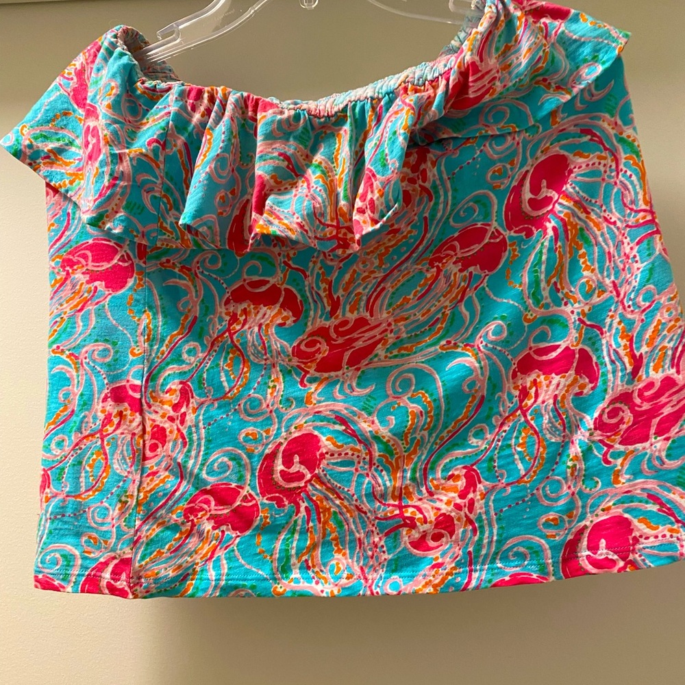 Lilly Pulitzer Jellies be Jammin Off-Shoulder Med